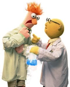 Muppets Beaker and Bunsen 